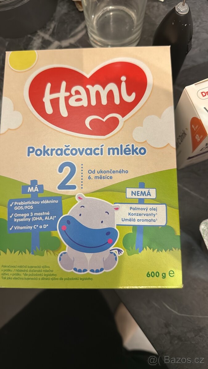 Kojenecké batolecí mléko Hami 2