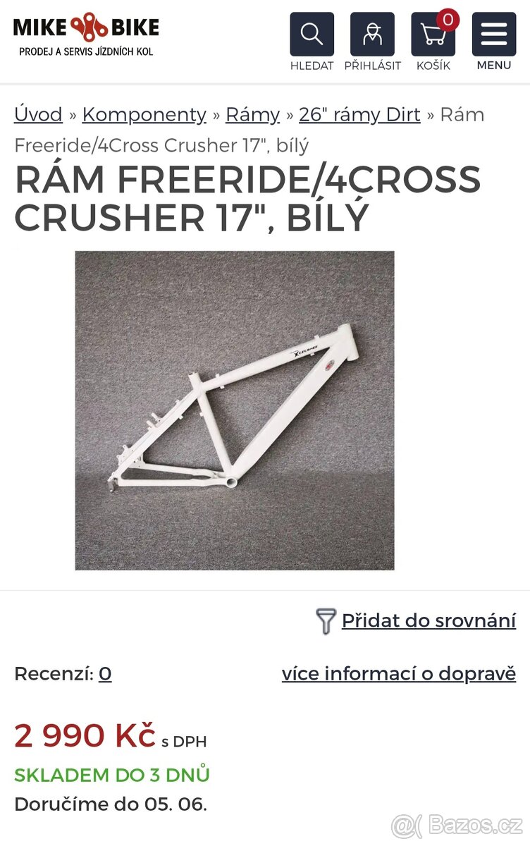 Rám 4X/Dual/Street