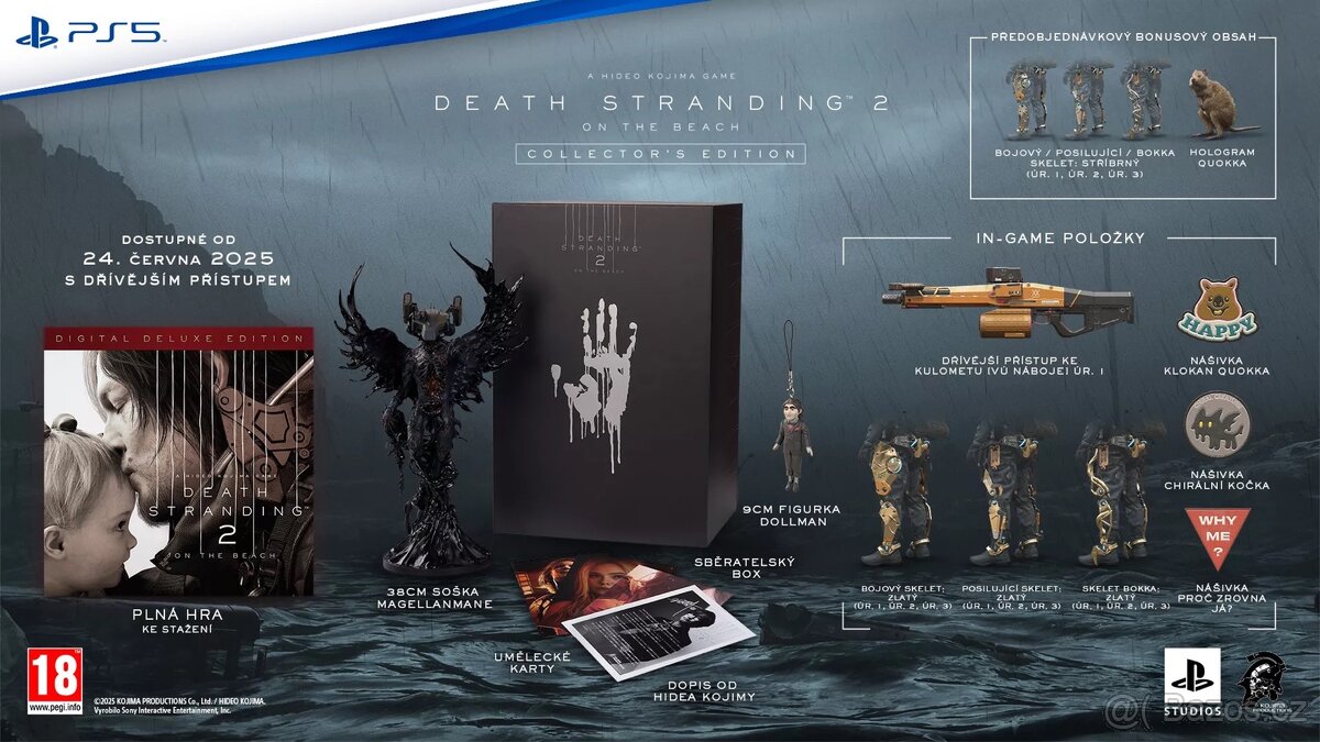 Death Stranding 2: On the Beach - Collector's Edition nové