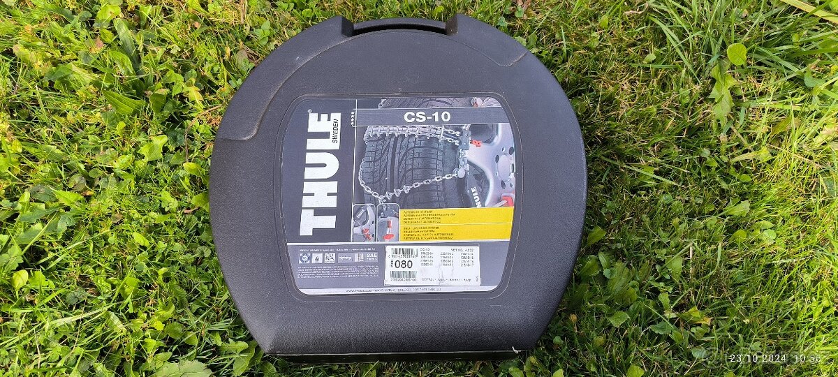 Sněhové řetězy Thule CS-10 velikost 080 - nepoužité - sleva