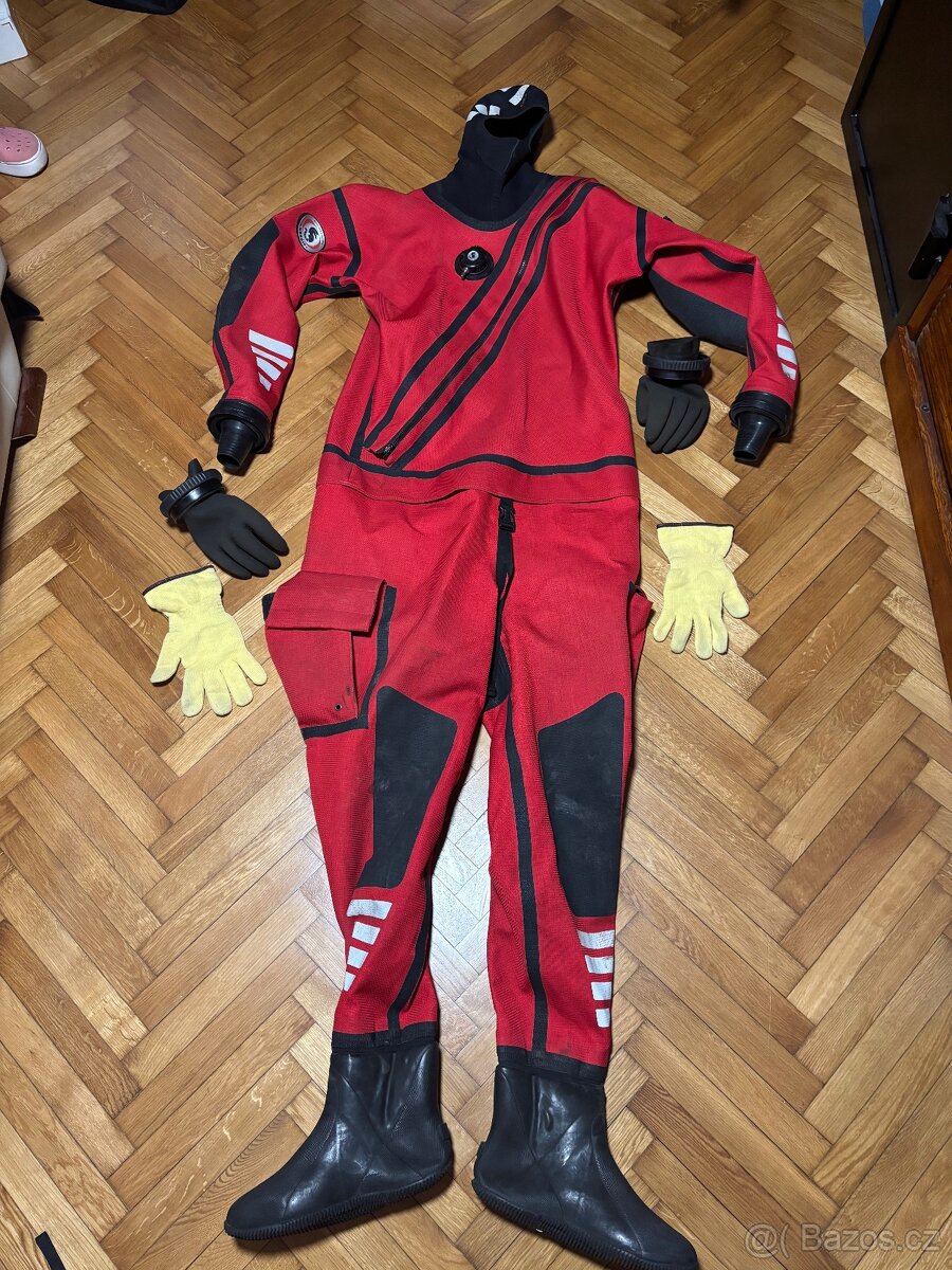 Suchý oblek - Set Ursuit Cordura redQ velikost XXL