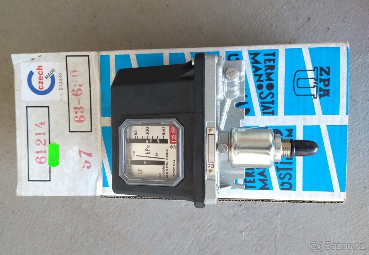 Tlakový spínač ZPA EKOREG 61214 / 63 - 630 kPa