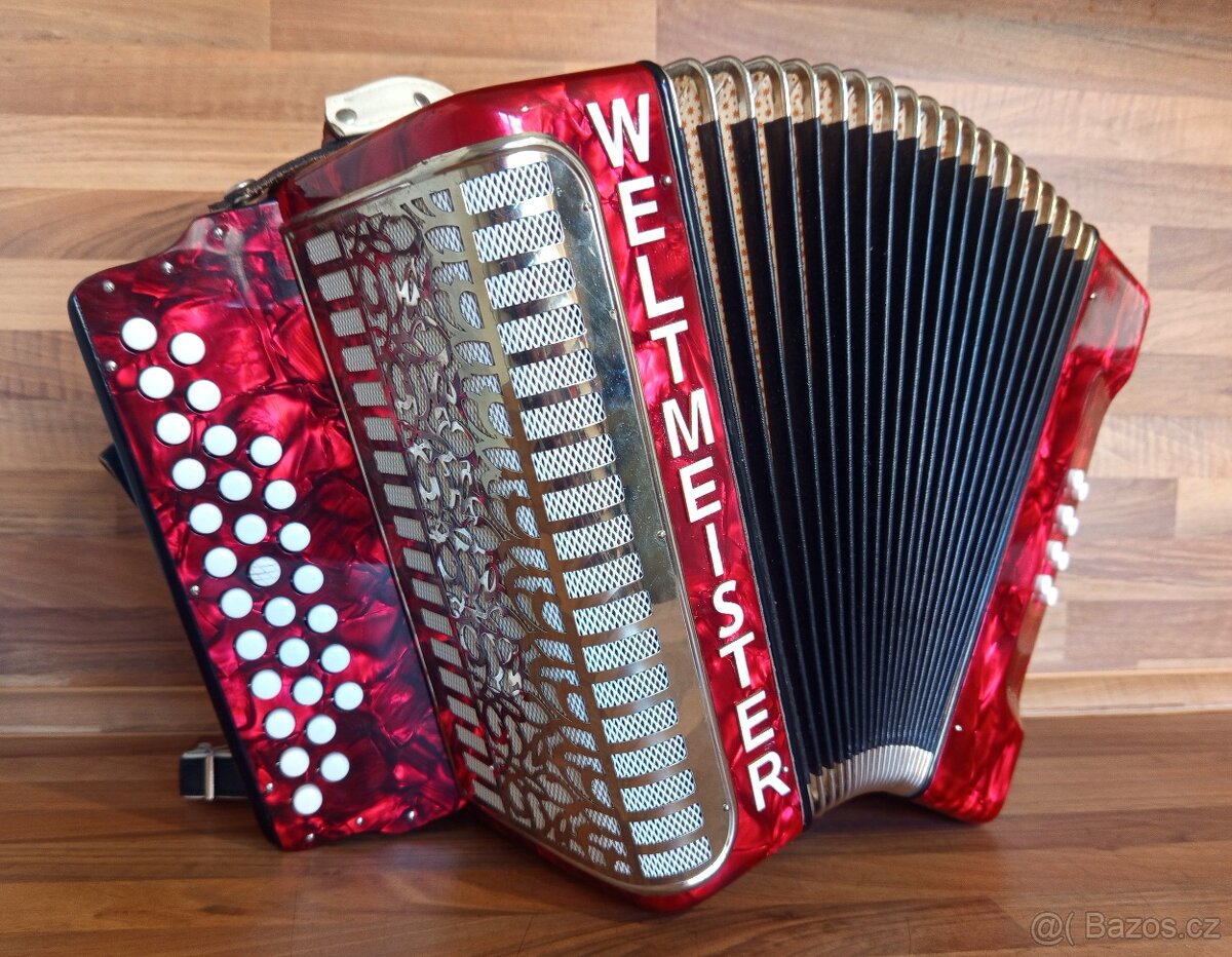 Heligonka (harmonika,akordeon) Weltmeister