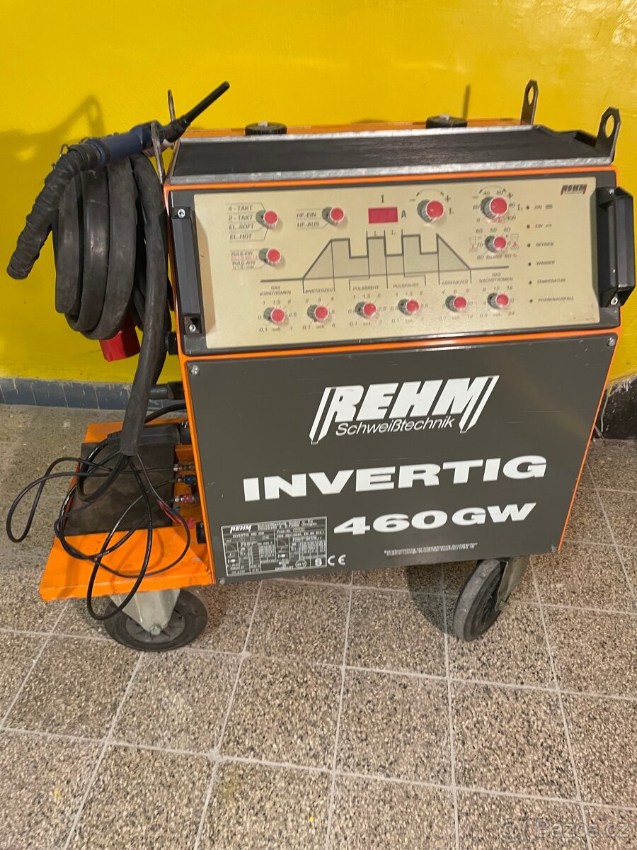 Svářečka WIG  R E H M  INVERTIG 460 GW