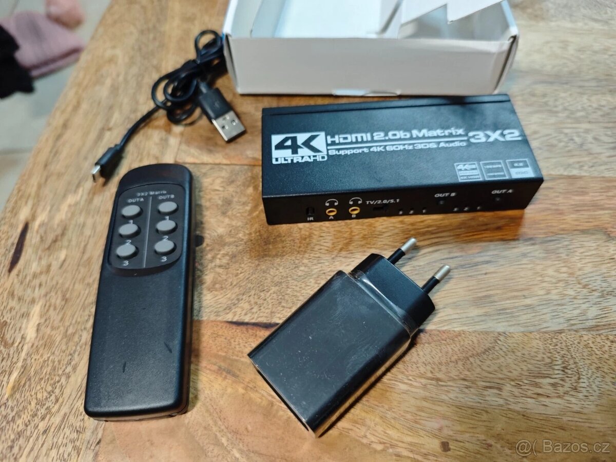 HDMI rozbočovač 4x2 (HDMI rozbočovač )