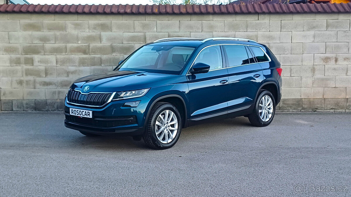 Kodiaq 2.0TDI 110kW DSG 7.míst-1.maj-ČR-NEHAV-VÝBAVA-KM-DPH-