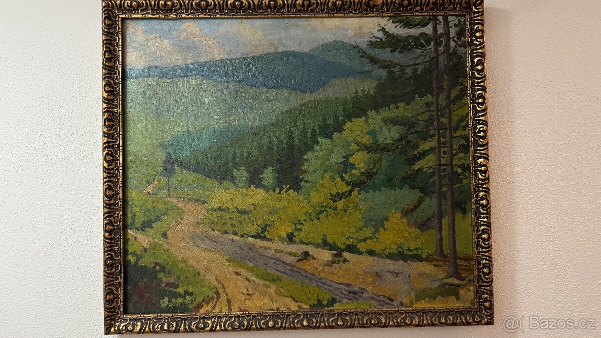 Obraz olej na plátně