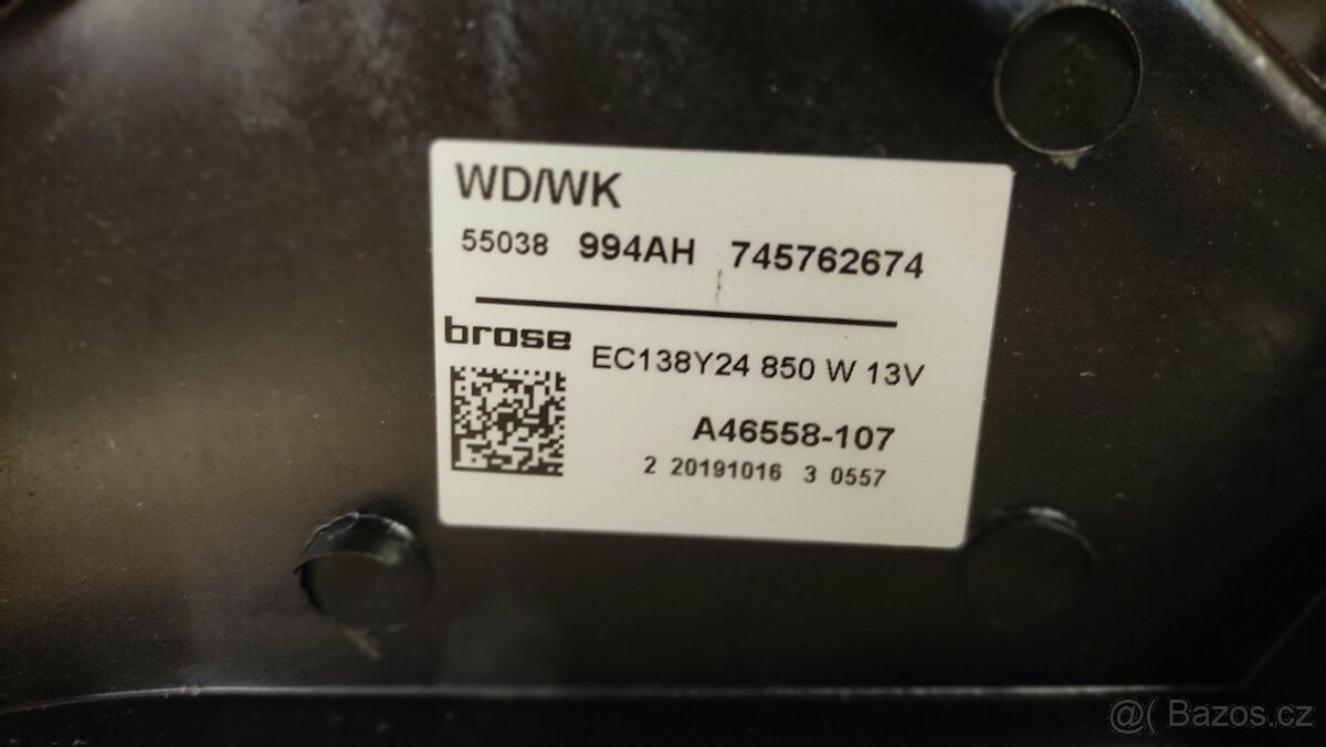 Kompletní sahara s ventilátorem