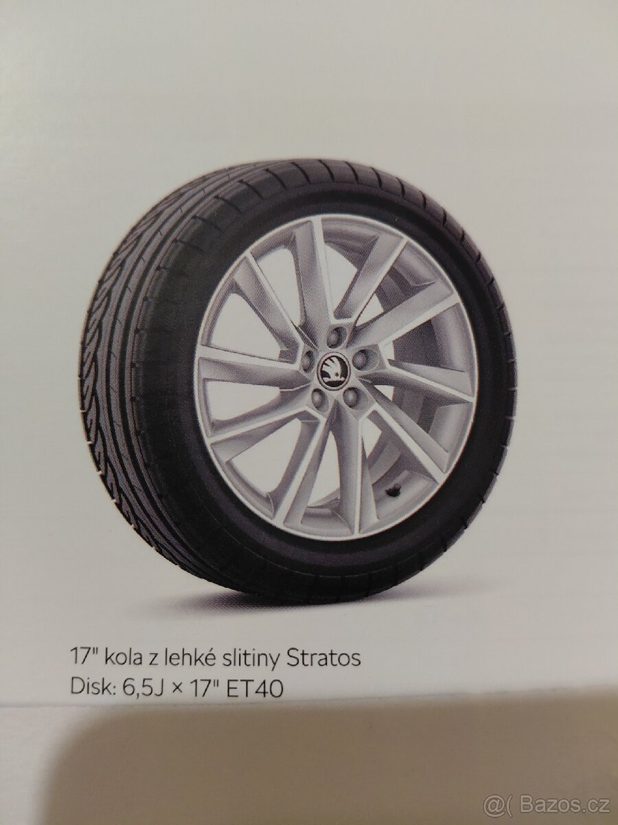 Koupím kolo 6,5Jx17 ET40, 5x100