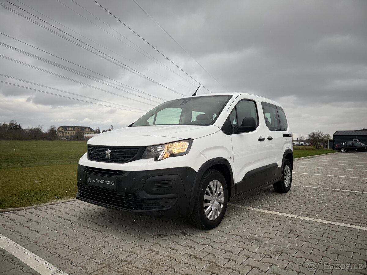 Peugeot Rifter, 1.5 BlueHDI 100 S&S,7-míst,DPH, ČR