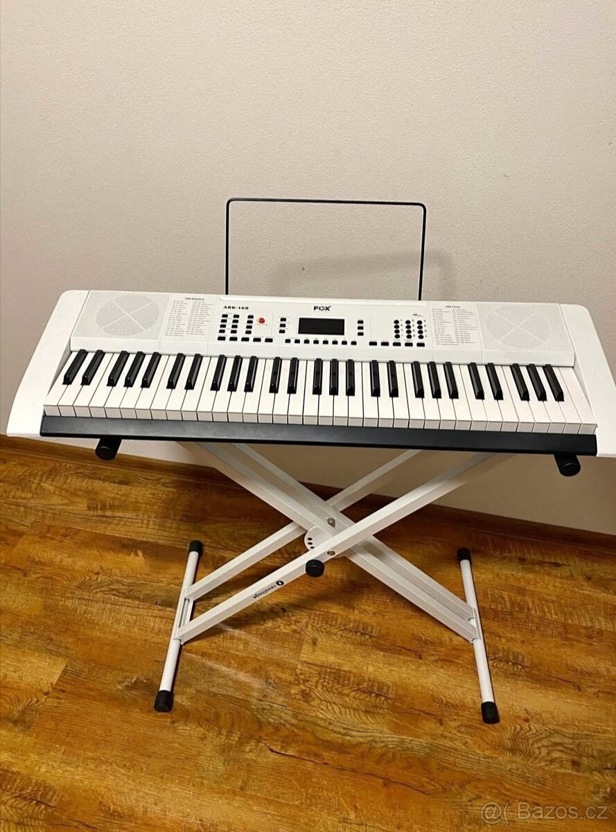 Piáno, elektrické klávesy