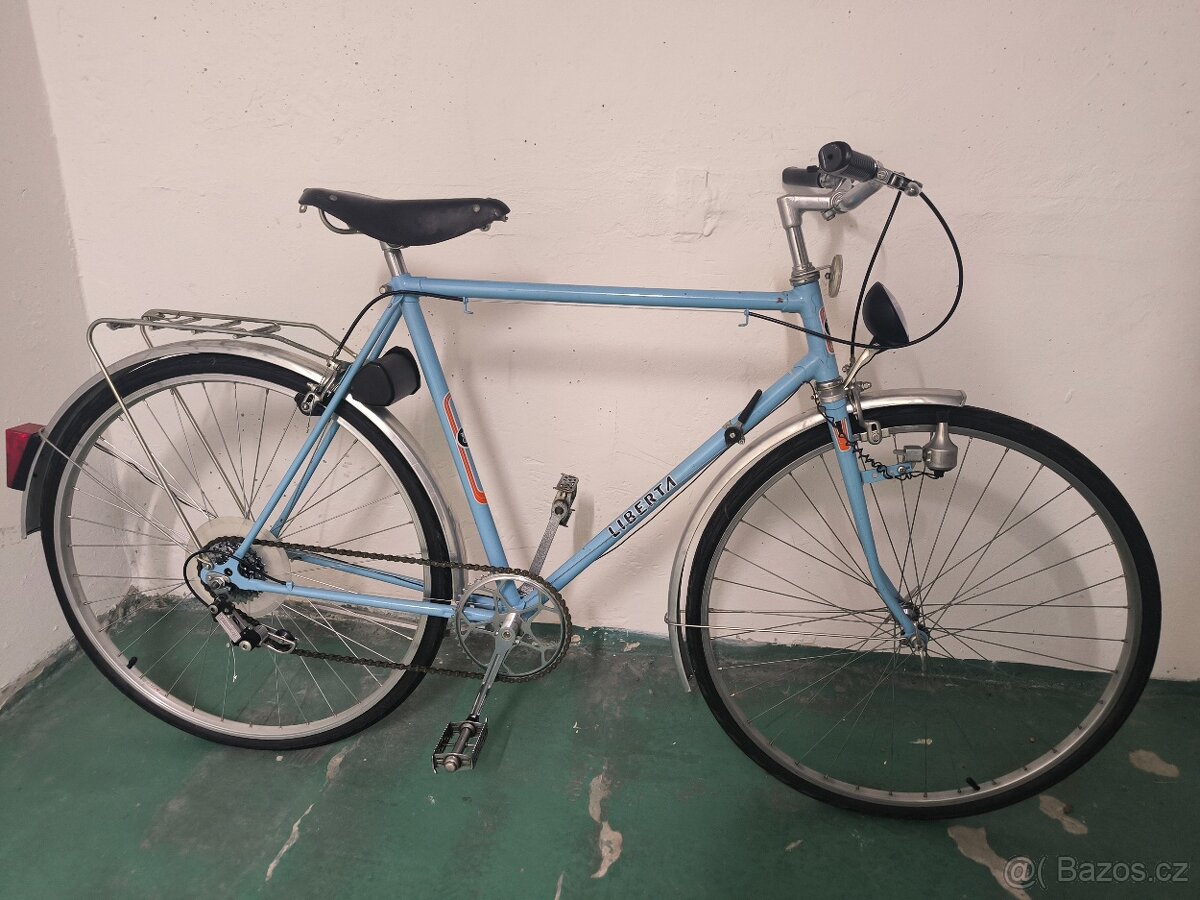 Silniční kolo Liberta po renovaci