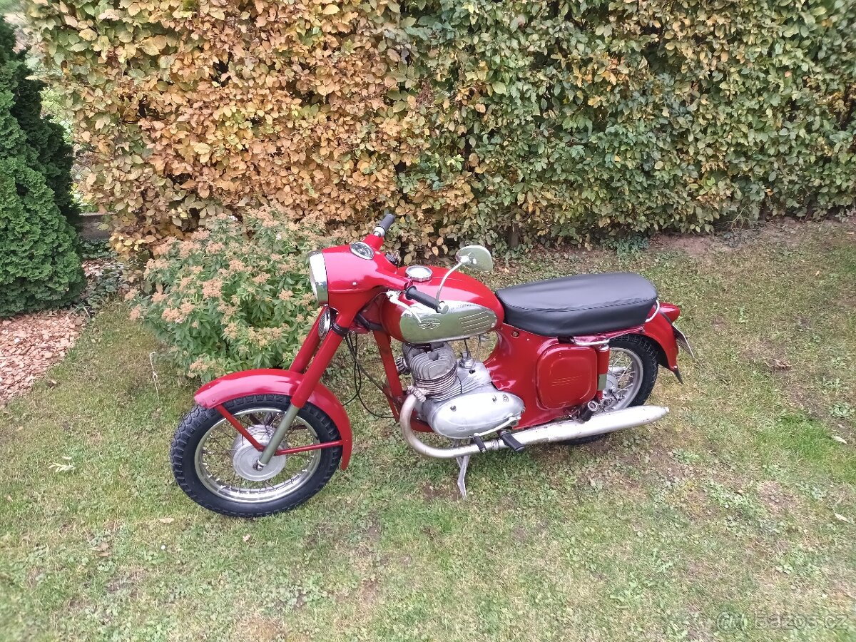 Jawa 350 typ 360 s TP a STK