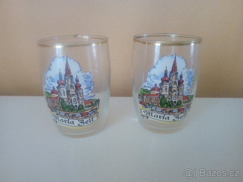 Malé skleničky s obrázky