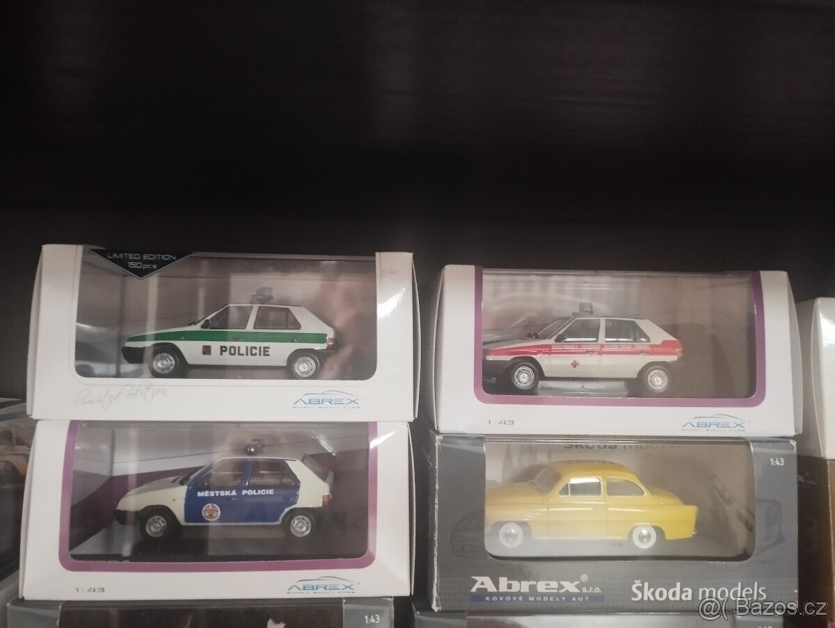 Prodám modely abrex,limited edition