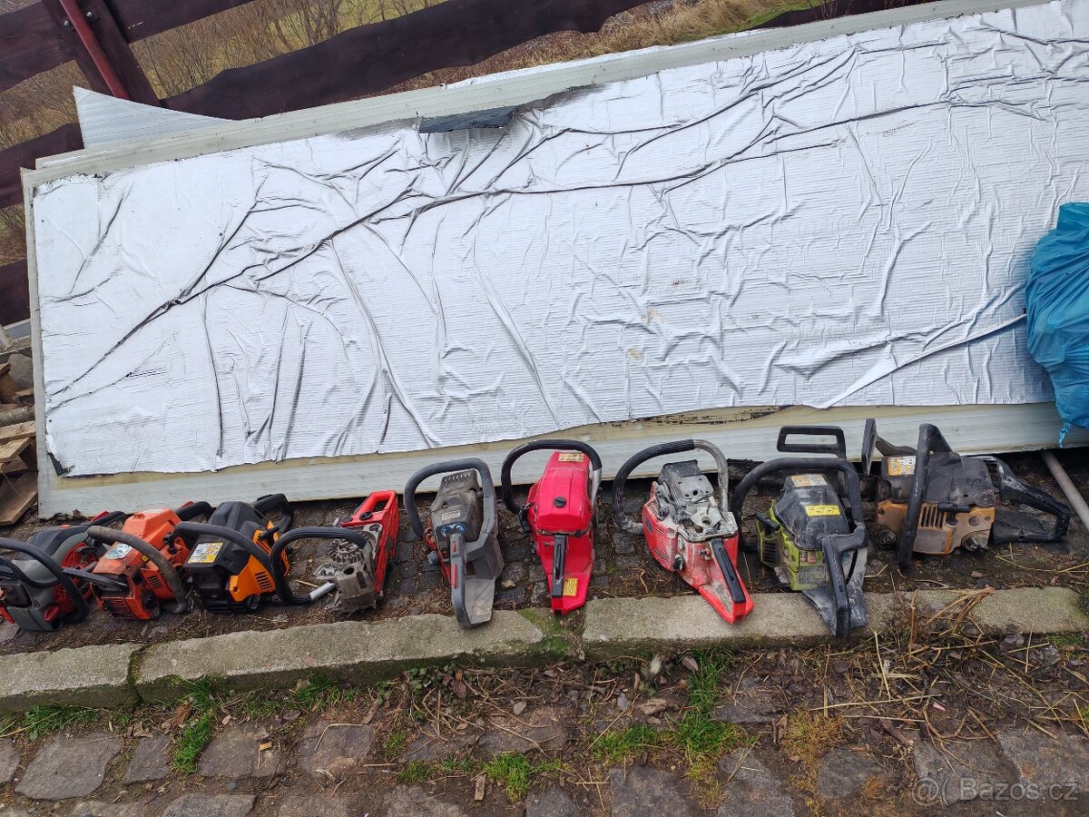 Motorové pily a křovinořezy