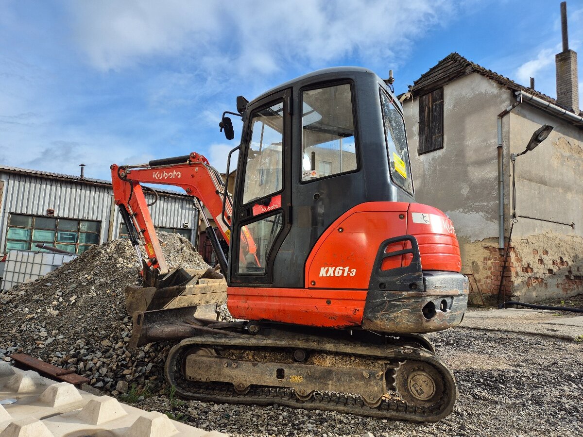 KUBOTA KX61-3 MINIRYPADLO