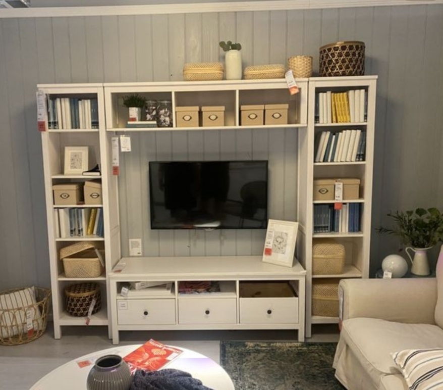 Obývací stěna Hemnes IKEA