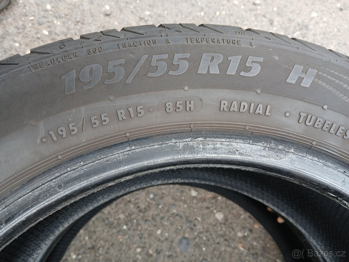 letní pneu 195/55 r15
