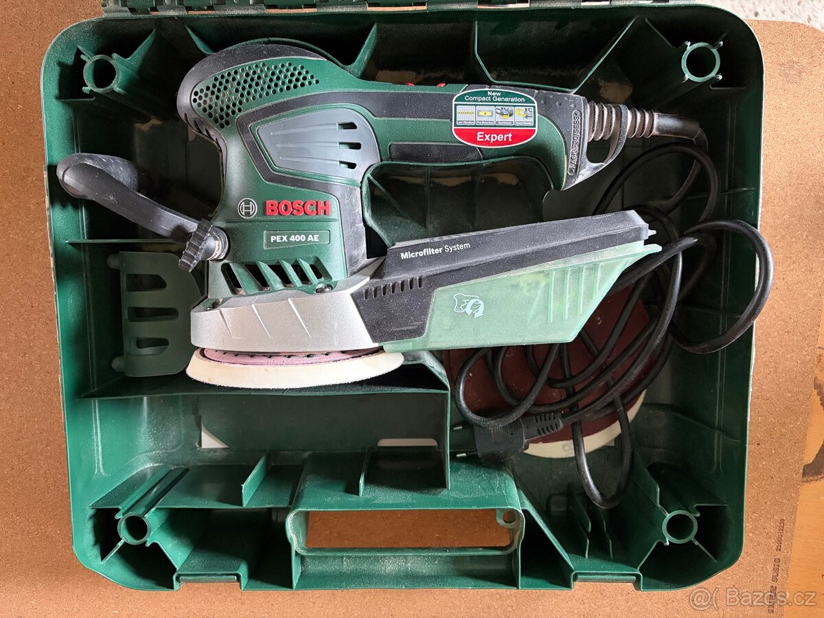 BOSCH PEX400AE excentrická bruska