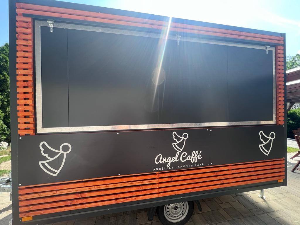 Gastro přívěs, vozík, Food truck, pojízdná kavárna,