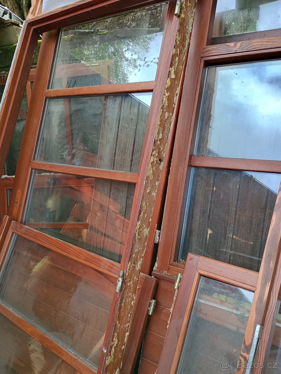 Dřevěná okna dveře zimní zahrada