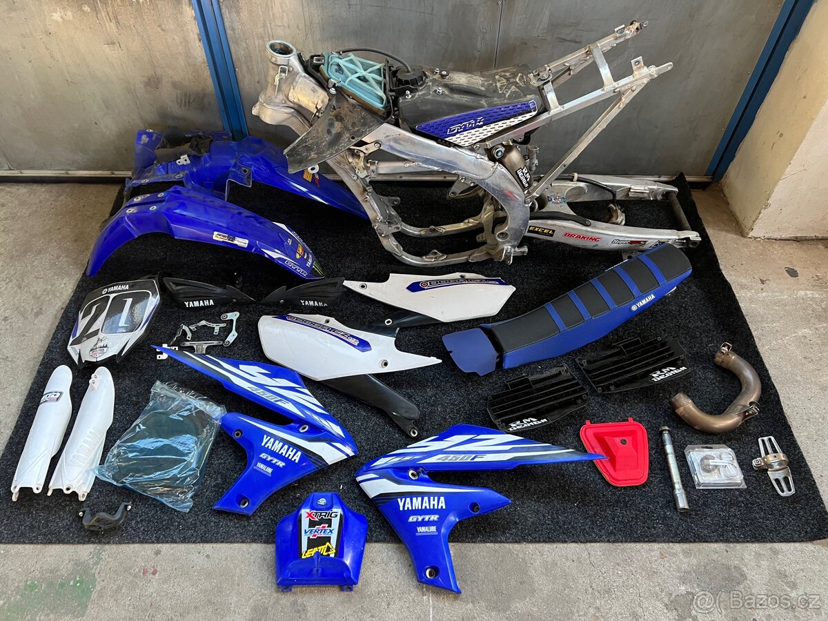 Náhradní díly Yamaha Yz 450 f 2022