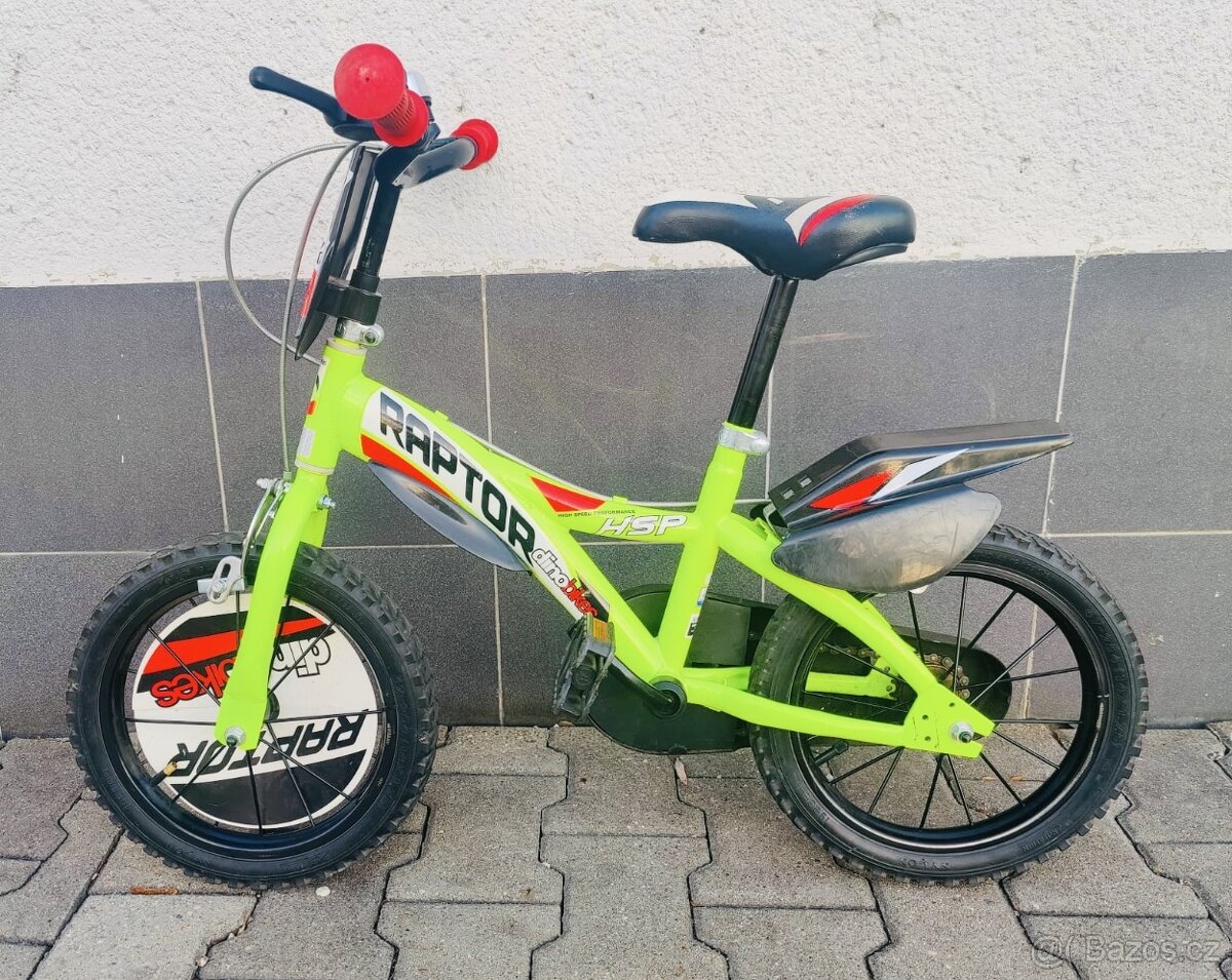 Dětské kolo Dino Raptor 16´´