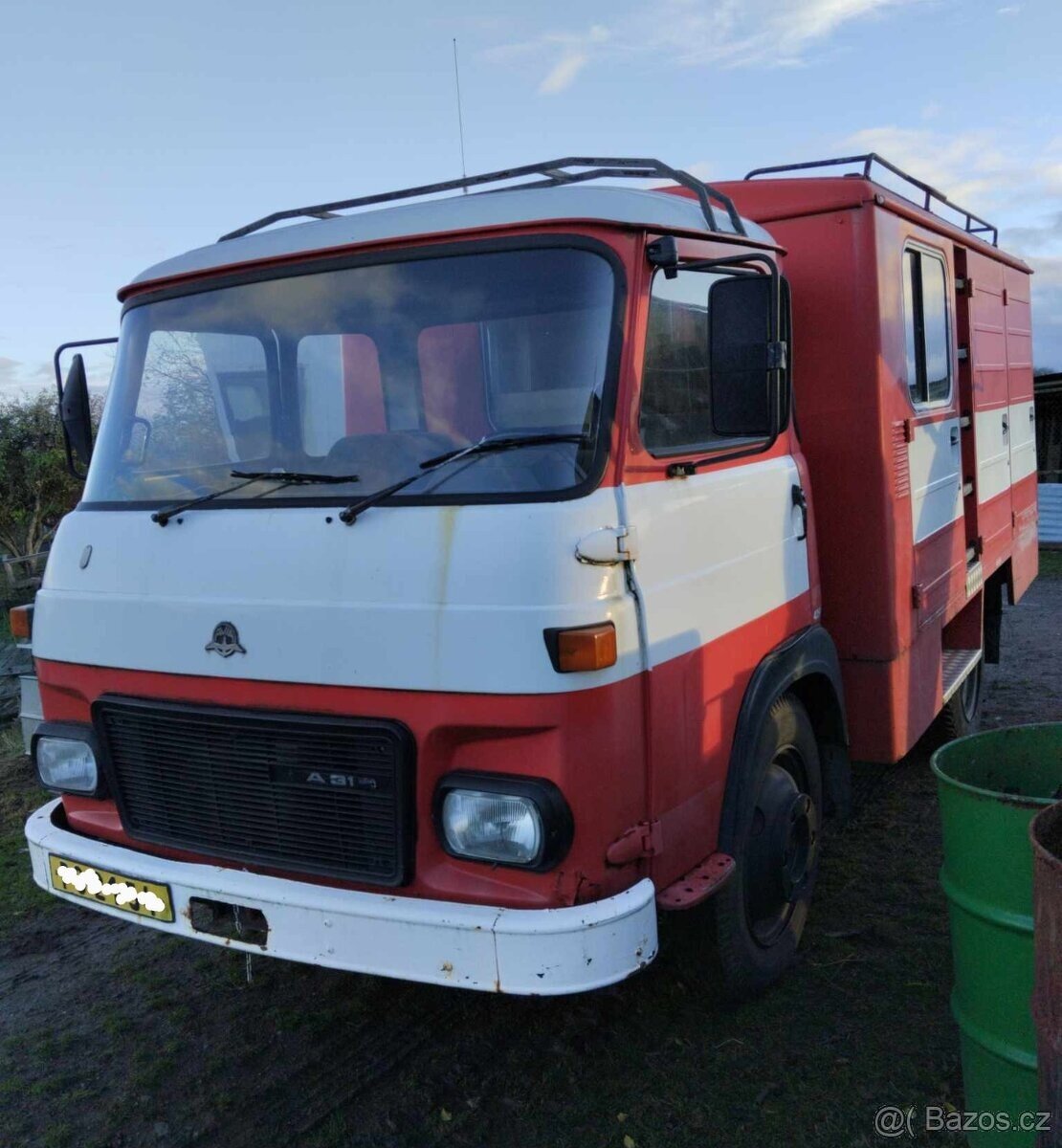 Avia a30 hasičský automobil Saviem