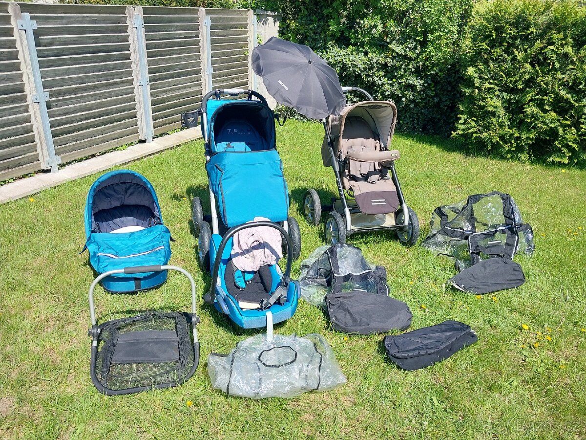 Kočárky Mutsy Urban Rider 3kombinace