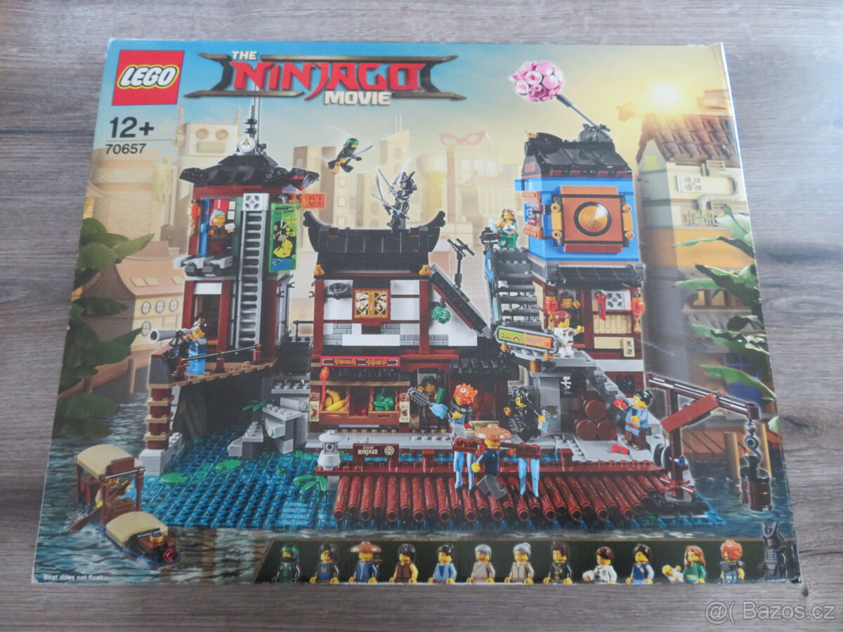 LEGO 70657 NINJAGO City Docks (krabice,návod,napytlíkováno)