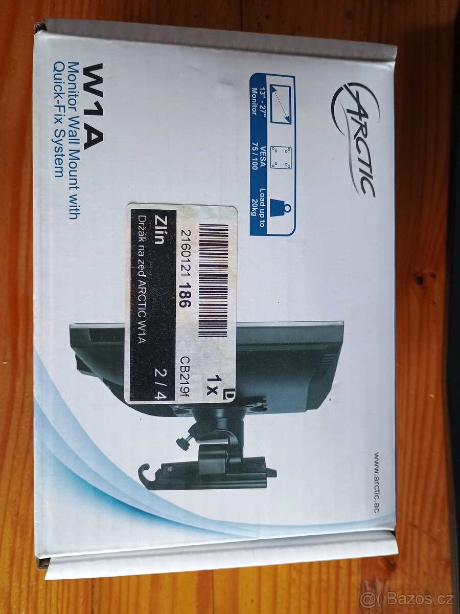 ARCTIC nástěnný držák na monitor W1A