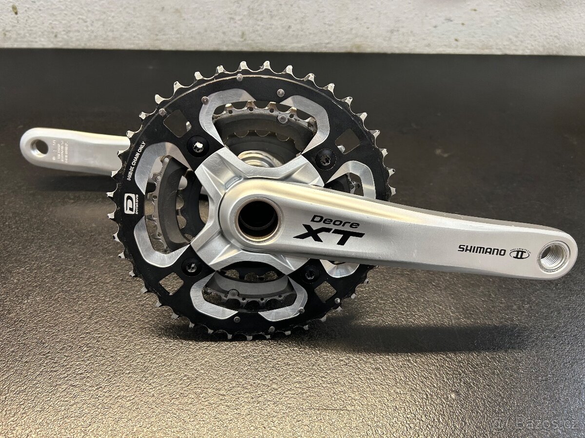 Prodám kliky SHIMANO Deore XT FC-M770 i s osou středovou