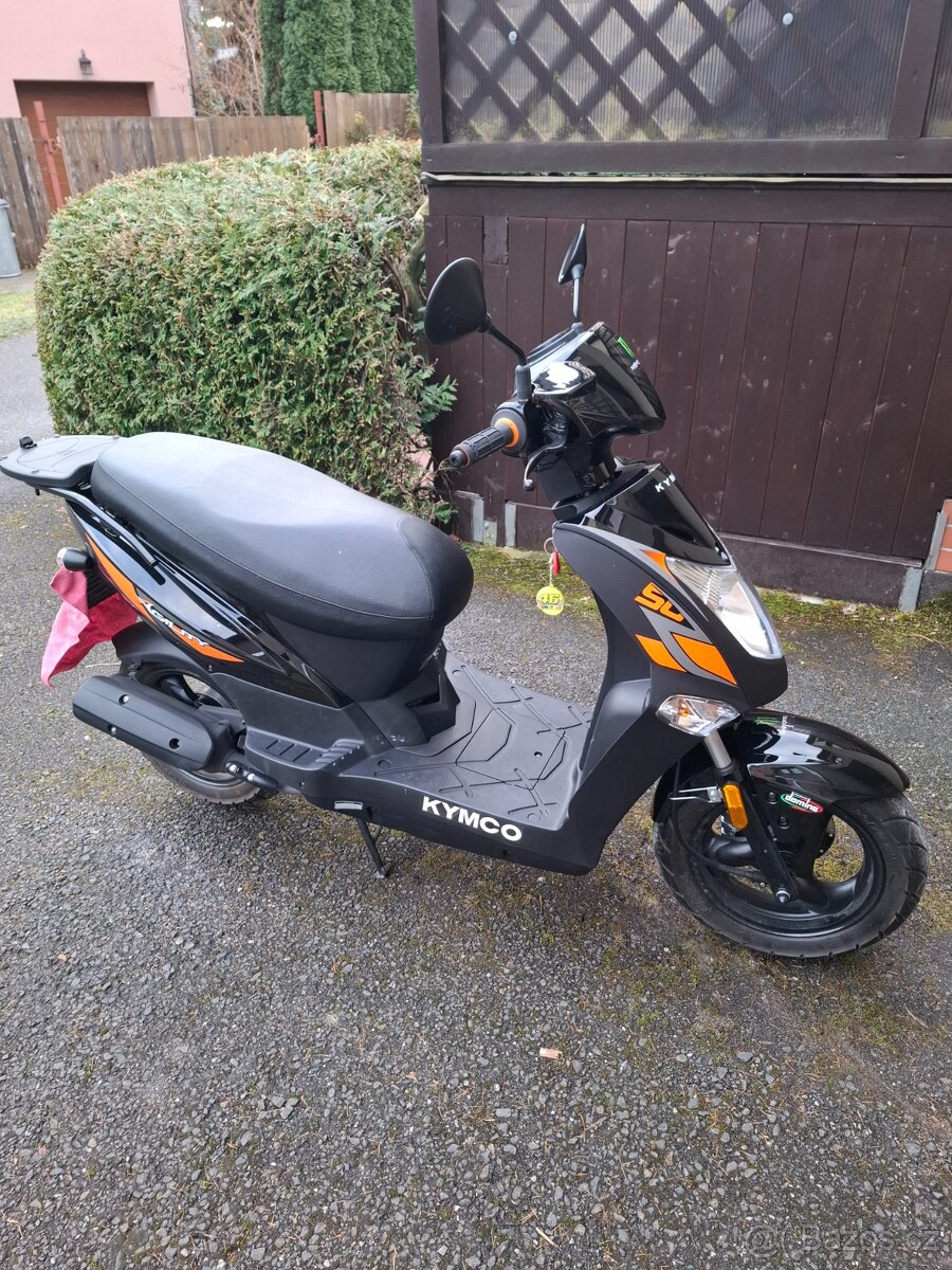 Kymco Agility 50 bez řidičského oprávnění