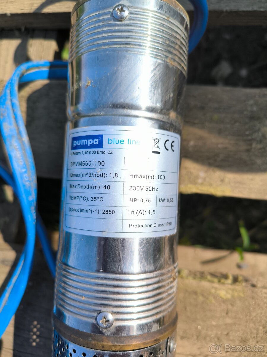 PUMPA BLUE LINE 3PVM550-100, 230 V