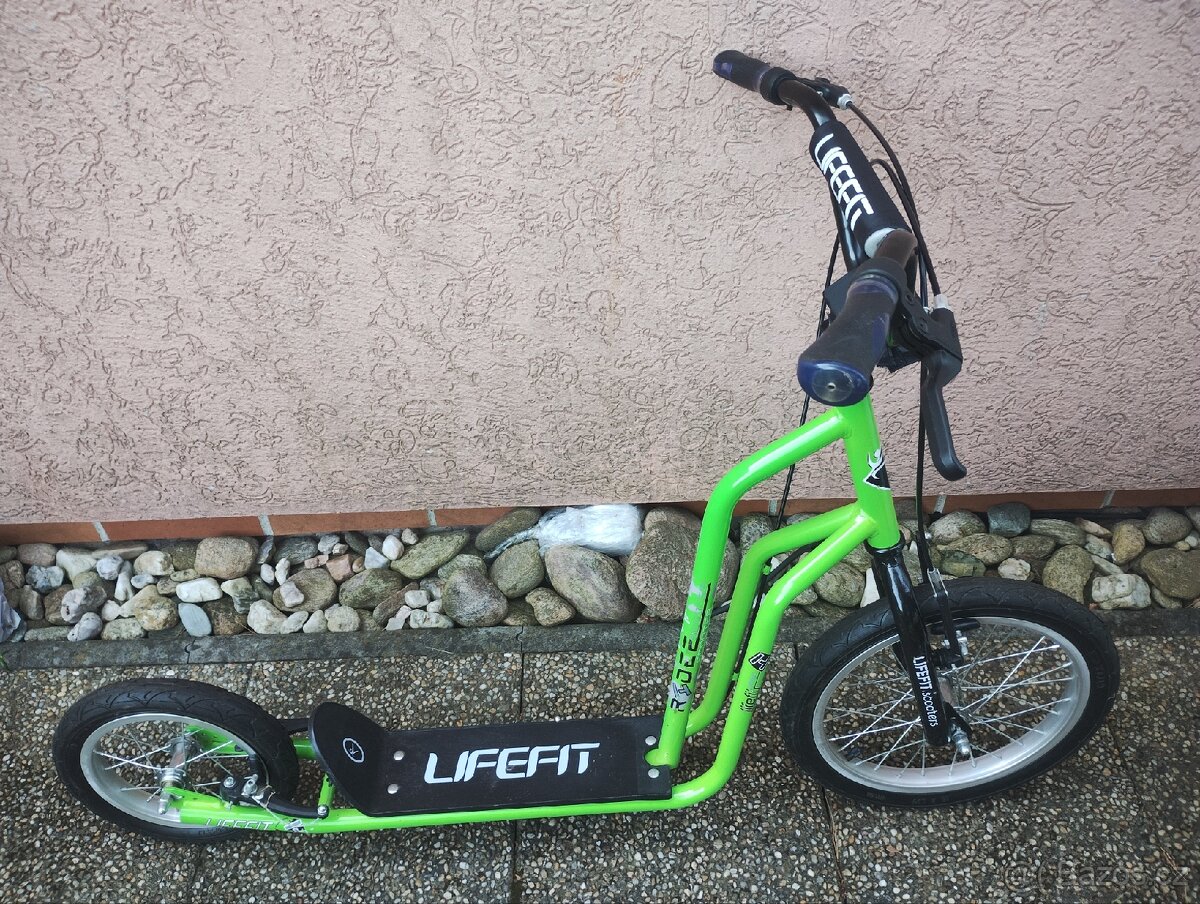 Koloběžka Lifefit Rider zelená