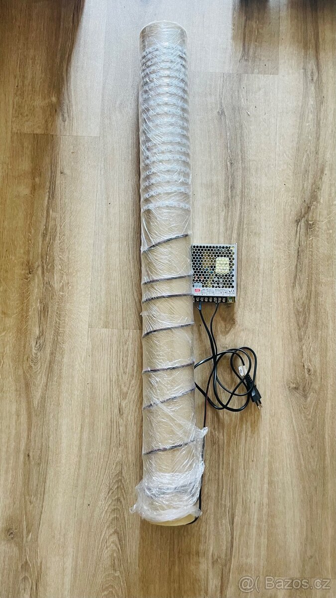 LED pásek UV modré světlo 5 m, napájení