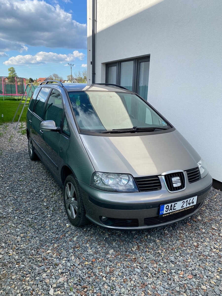 Seat Alhambra 1.9 TDI, 85 kW, 7 míst, r.v. konec 2009