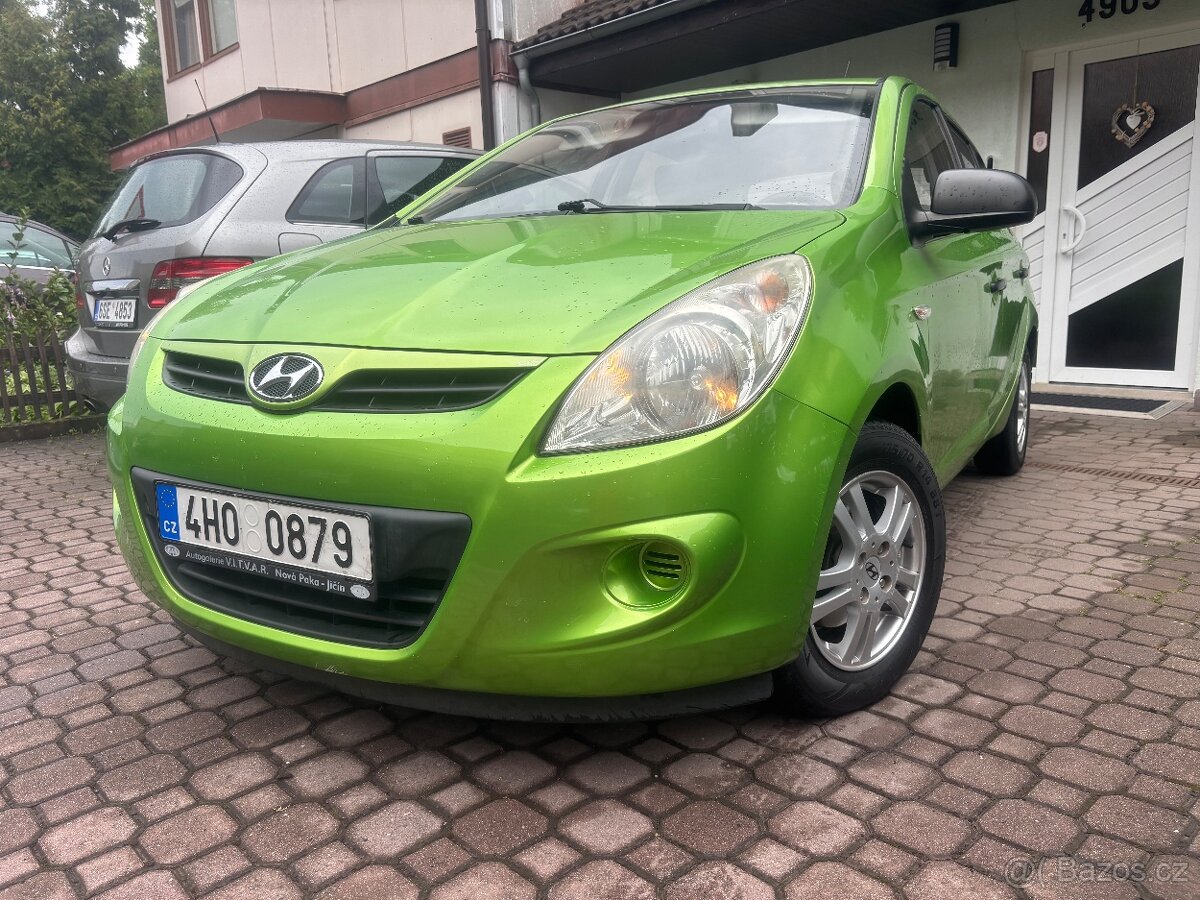 Hyundai i20,TOP NAJEZD 120 000km, GARÁŽOVANÉ,1.2Benzin,STK
