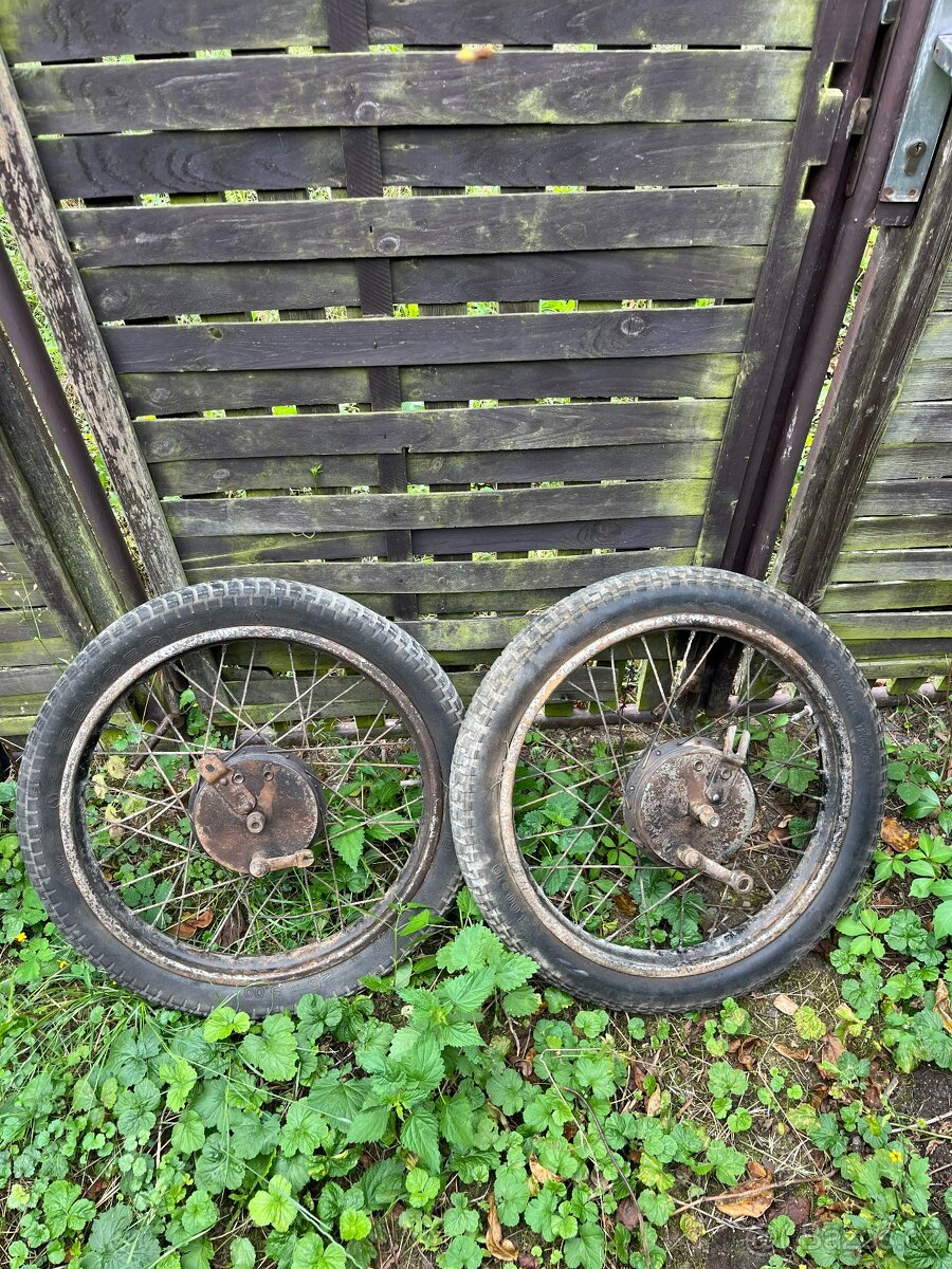 zadni kolo kompletni čz 175 1938