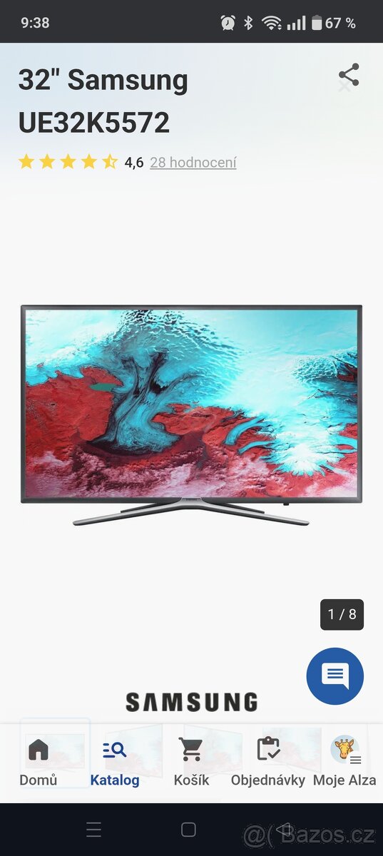 Tv Samsung EU32K5572SU