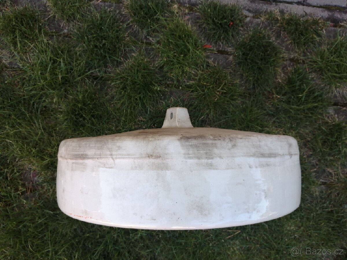 Keramický, porcelánový plovák Merklín