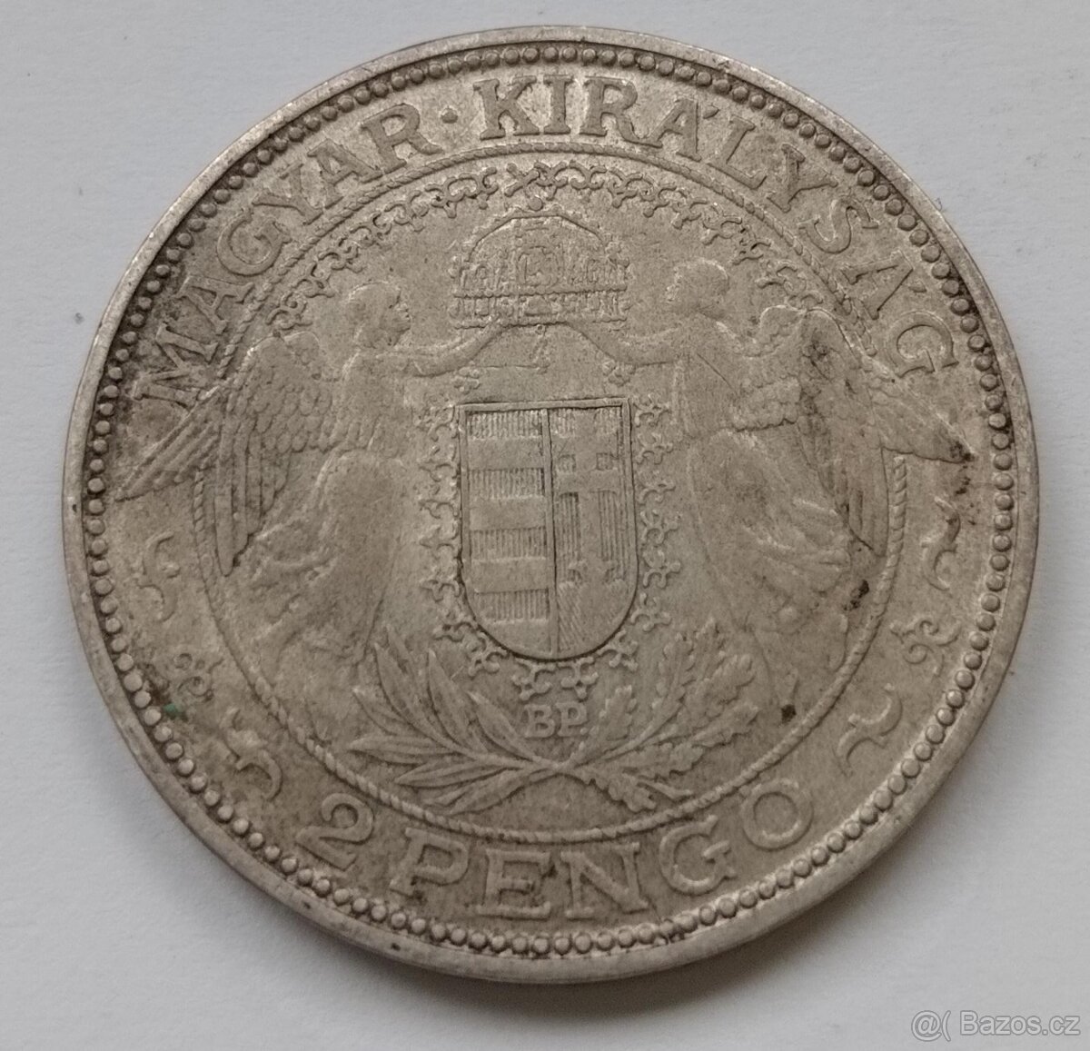 Stříbrná mince 2 pengo 1938 Maďarsko