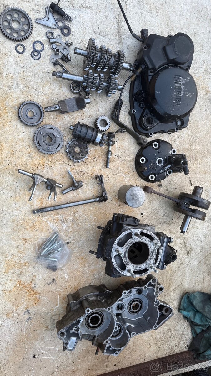 Yamaha Dt 125 Lc motor