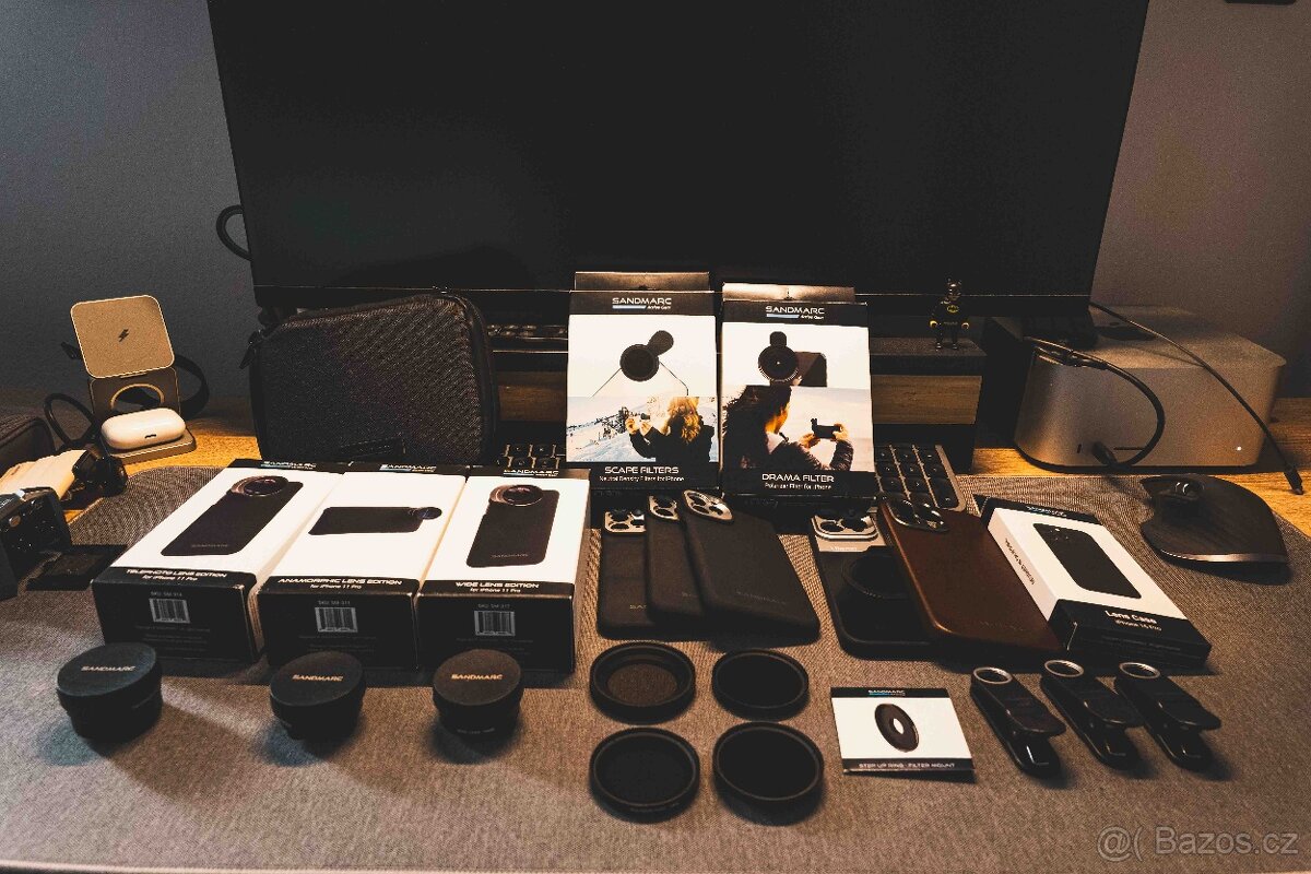 SANDMARC objektivy, filtry, kryty pro Iphone