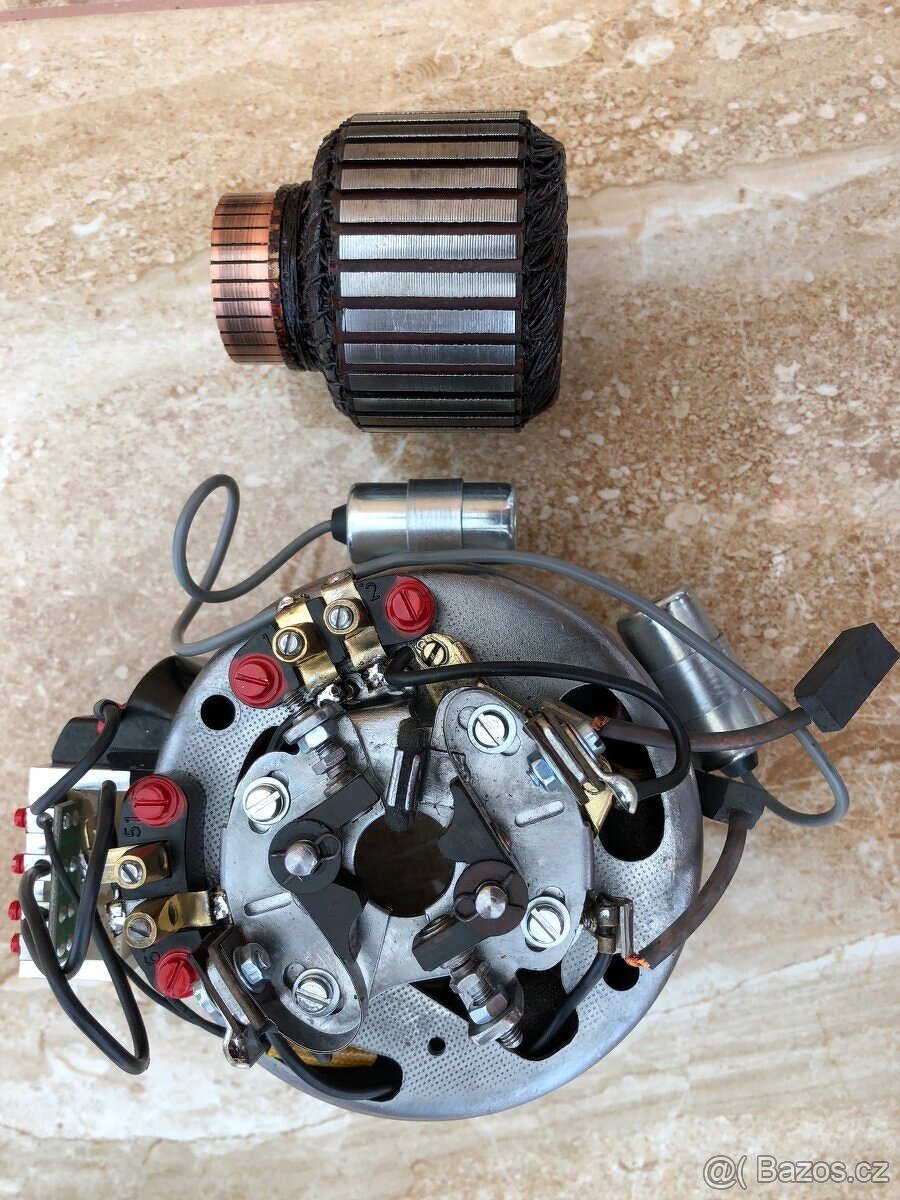 Jawa pérák 350/18 - zapalování po GO