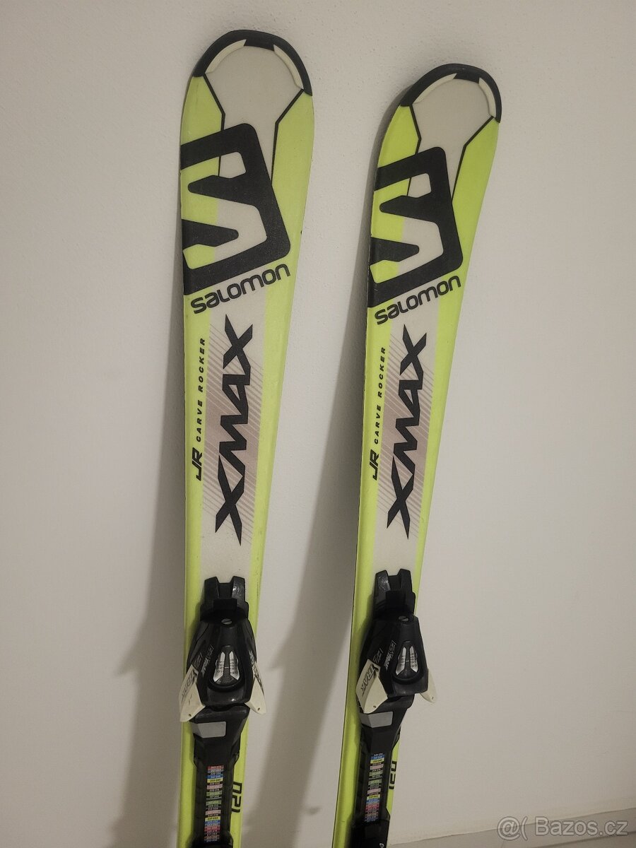 Dětské lyže Salomon Xmax 120 cm s vázáním
