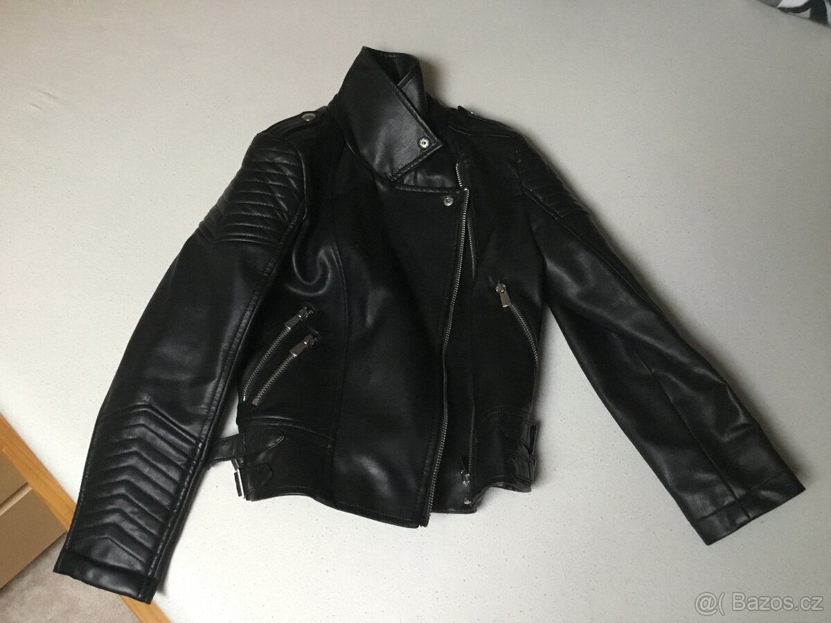 Dětská kožená bunda