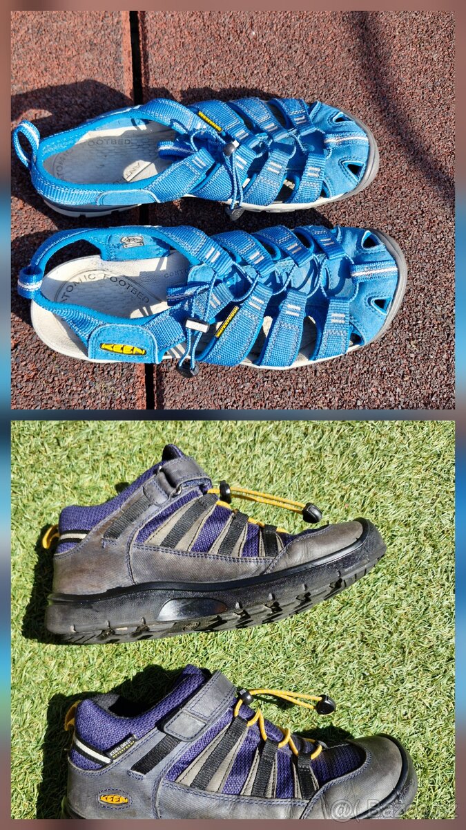 Trekové boty vel. 39,40,41 + sandály - Keen