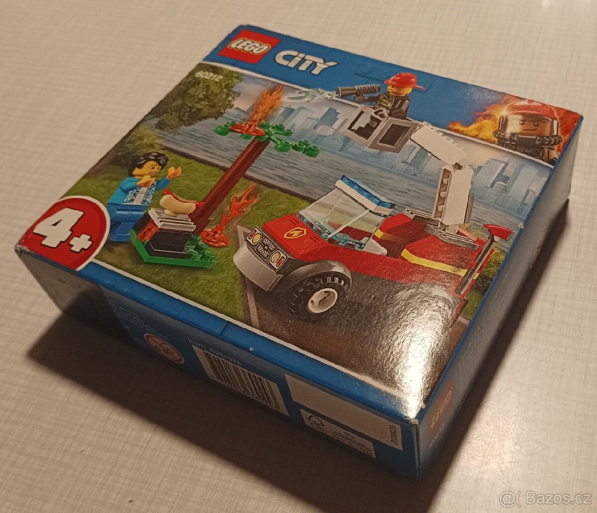 Lego City 60212 grilování a požár